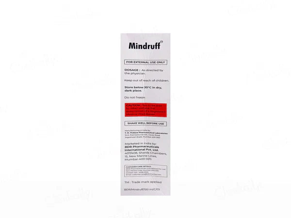 Mindruff Scalp Solution 100ML