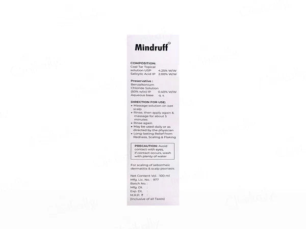 Mindruff Scalp Solution 100ML