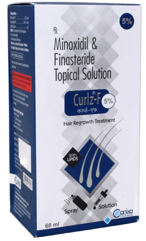 Curlz F 5% Solution 60ml