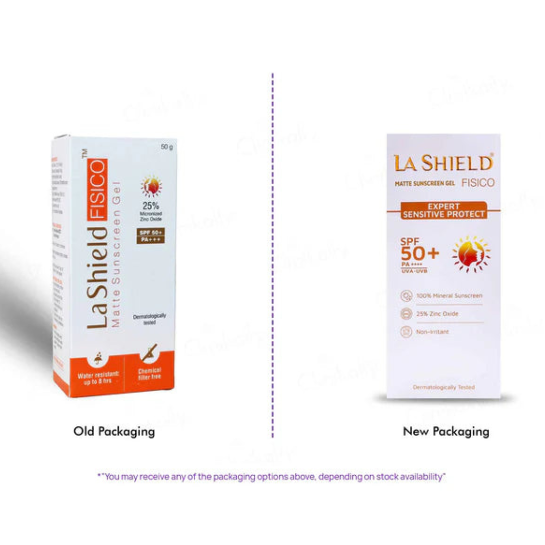 La Shield Fisico Matte Sunscreen Gel SPF 50+ PA+++ 50g