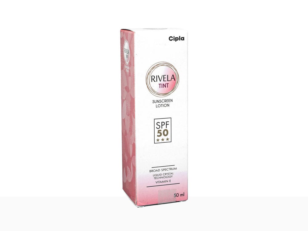 Rivela Tint Sunscreen SPF 50 Lotion 50ML