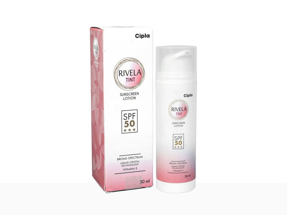 Rivela Tint Sunscreen SPF 50 Lotion 50ML