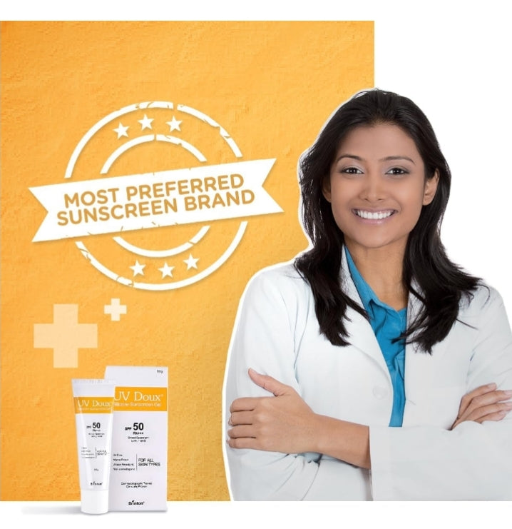UV Doux Silicone Sunscreen Gel SPF 50 PA+++ 100g