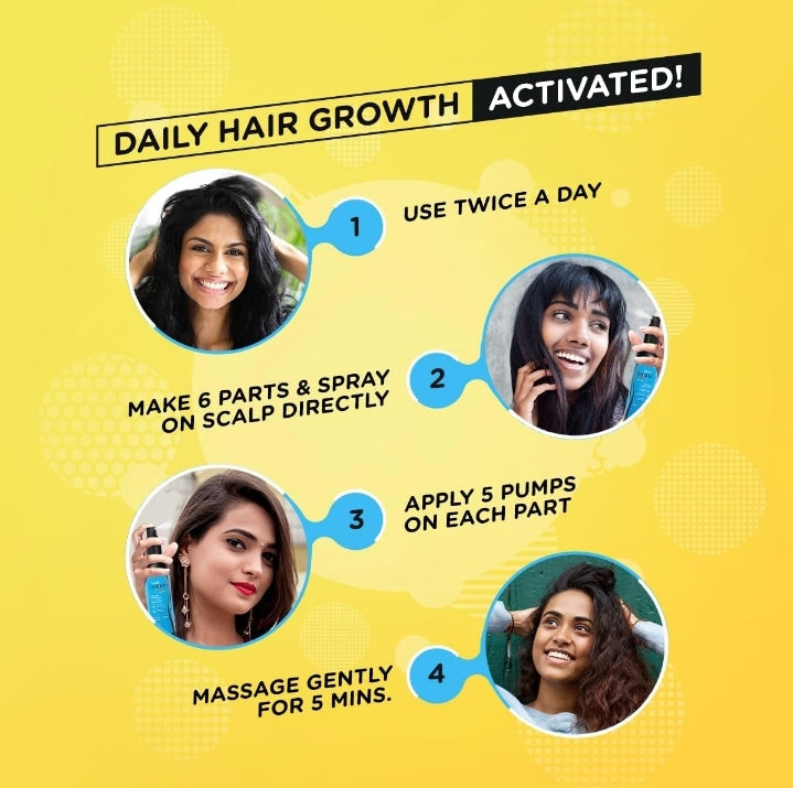 Well Grow Gold Anti-Hairfall Hair Serum 60ml